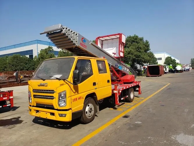 连云港海州附近云梯车出租 砂石搬运